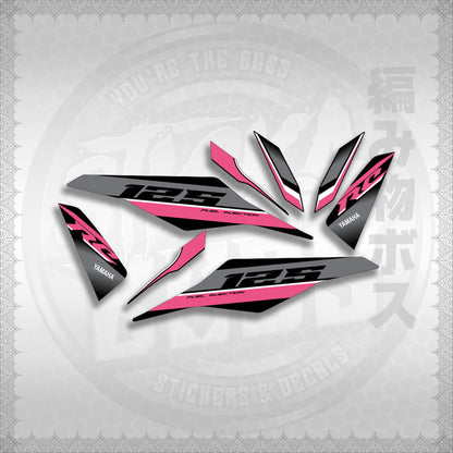 MIO I 125 M3 DASH RC EDITION STICKER DECALS By STICKABOSS (SOFIE LAMINATED WATERPROOF)