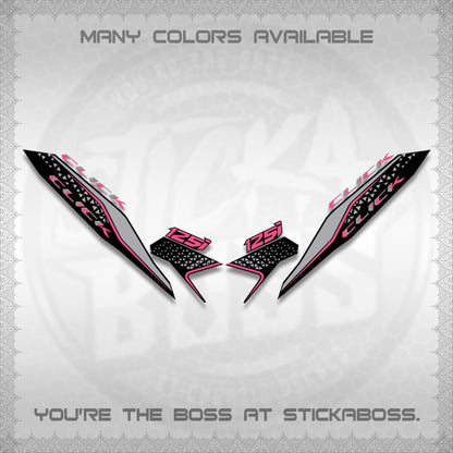 CLICK 125i V3 DECALS(2026 DEKAPAN SEMBILAN DESIGN)STICKER DECALS BY STICKABOSS