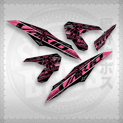 CLICK V3 INDO CONCEPT ( VARIO BEAR BRICK ) STICKER DECALS By STICKABOSS