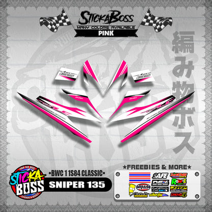 SNIPER 135 DECALS ( BWC 1 1S84 CLASSIC )【WITH FREEBIES】