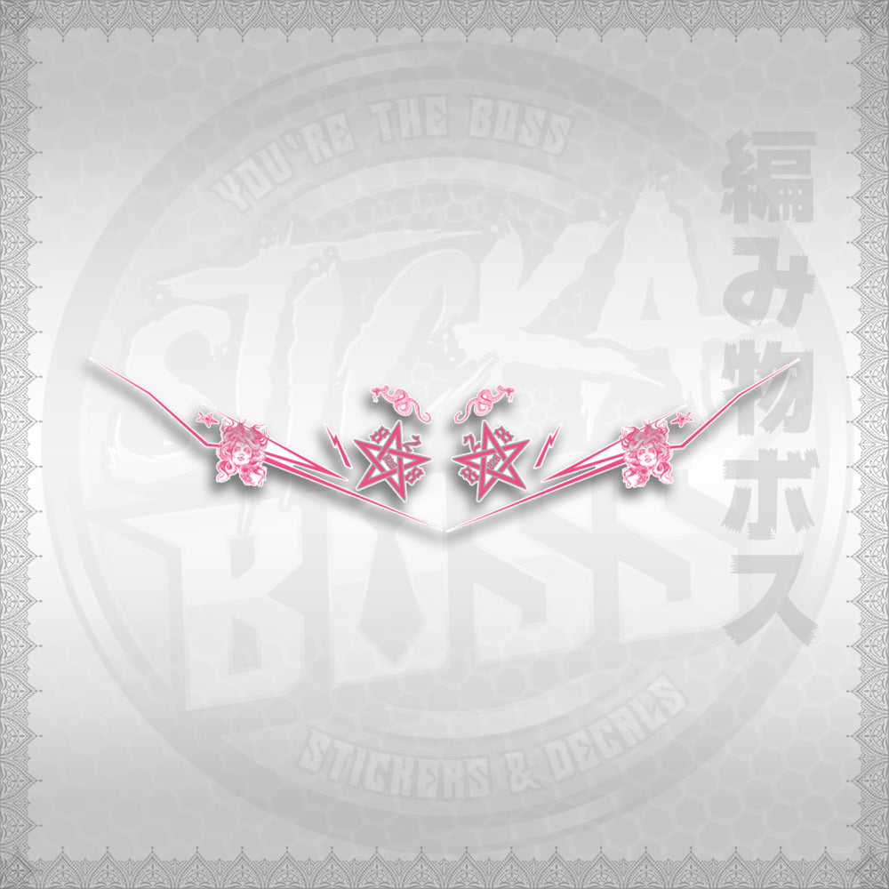 STICKER DECALS for ADV 160 (A160MESN) By STICKABOSS (SOFIE LAMINATED WATERPROOF) (Copy)