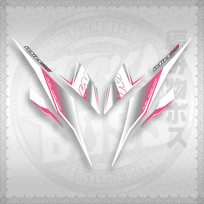 STICKER DECALS for MIO I 125 M3 (MIISTMOFOWH) By STICKABOSS (SOFIE LAMINATED WATERPROOF)