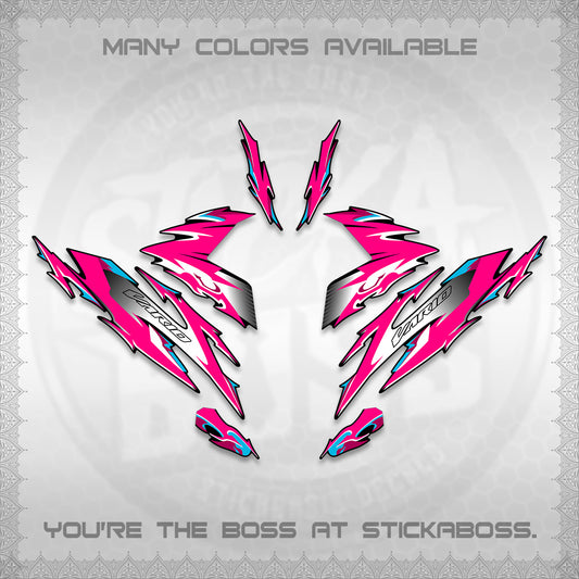CLICK V3 VARIO DECALS (2026 INDO TRIBAL STYLE) STICKER DECALS By STICKABOSS