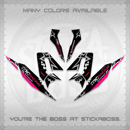 CLICK V4 DECALS (2026 TRC RACING DESIGN)STICKER DECALS By STICKABOSS