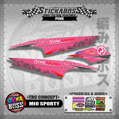 MIO SPORTY STICKER DECALS ( TRC CONCEPT )【WITH FREEBIES】