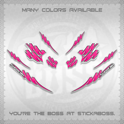 ADV 160 STRIPING FOR WHITE  (1 TONE PUTREA VIRDIAN)STICKER DECALS By STICKABOSS