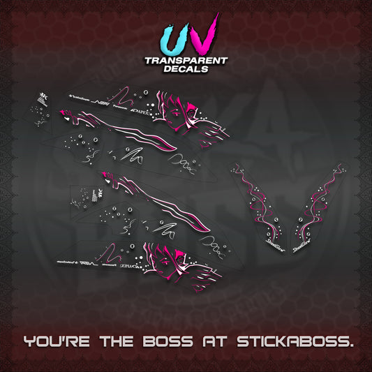 NMAX V2 UV TRANSPARENT DECALS (2026 2F2F DESIGN)STICKER DECALS By STICKABOSS