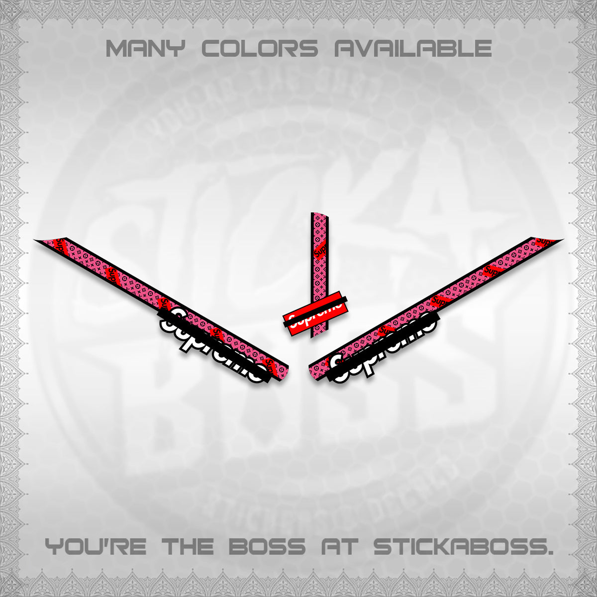GIORNO 125 DECALS (2026 LUXSUP LV DESIGN) STICKER DECALS BY STICKABOSS