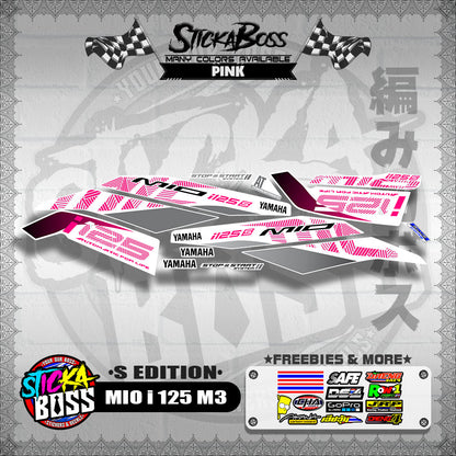 MIO i 125 M3 DECALS ( S EDITION )【WITH FREEBIES】