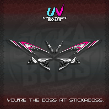 CLICK V2 UV TRANSPARENT DECALS (125-150 TRIBAL VIETNAM)STICKER DECALS By STICKABOSS