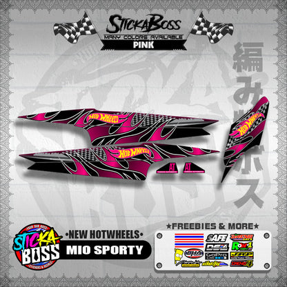 MIO SPORTY DECALS ( NEW HOTWHEELS )【WITH FREEBIES】