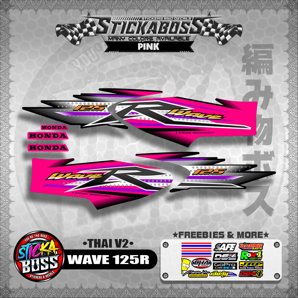 HONDA WAVE 125 R ( THAI V2 ) 【WITH FREEBIES】