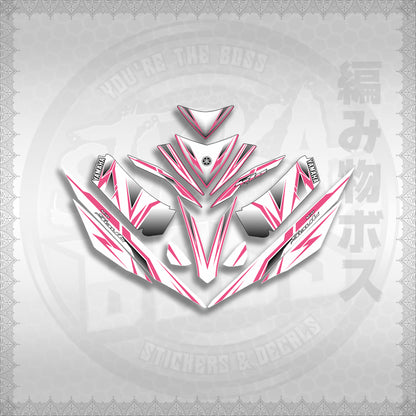 STICKER DECALS for MIO 4 (MIRGADEFOWH) By STICKABOSS (SOFIE LAMINATED WATERPROOF)