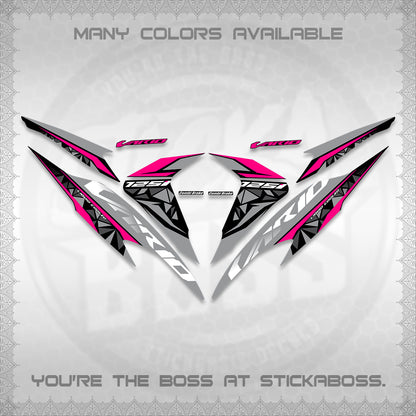 CLICK 125 V2 VARIO DECALS (2018–2022 STYLE DESIGN) STICKER DECALS BY STICKABOSS