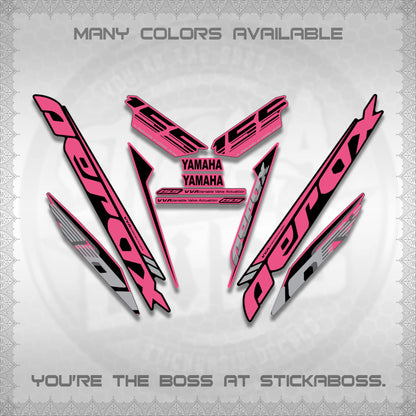 AEROX V3 STOCK STRIPING DECALS (SP EDITION)STICKER DECALS By STICKABOSS