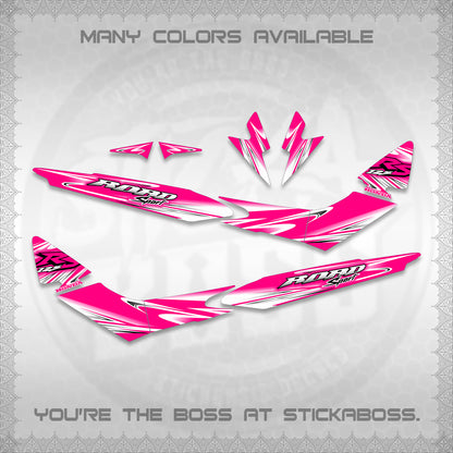 RS 125 CARB DECALS (2026 NEW DESIGN)STICKER DECALS By STICKABOSS