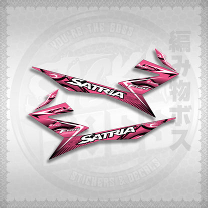 STICKER DECALS for RAIDER 150 FI (RFISATHMATH) By STICKABOSS (SOFIE LAMINATED WATERPROOF)