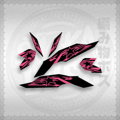 STICKER DECALS for CLICK V3 (CV3VRSTST) By STICKABOSS (SOFIE LAMINATED WATERPROOF)