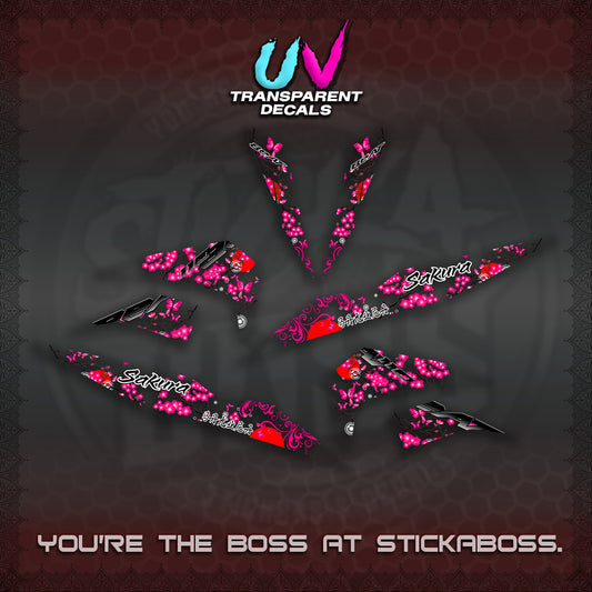 BEAT V2 UV TRANSPARENT INDO DECALS (2026 SAKURA NEW STYLE)STICKER DECALS By STICKABOSS