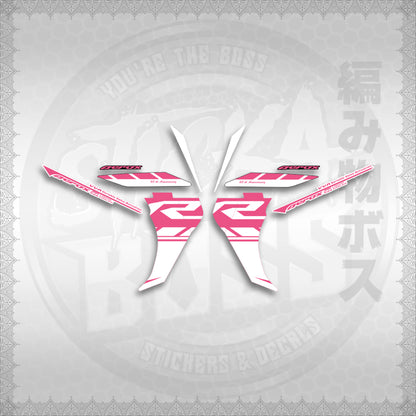 STICKER DECALS for AEROX 155 V2 THAI FOR WHITE (AV2R1IN) By STICKABOSS (SOFIE LAMINATED WATERPROOF)