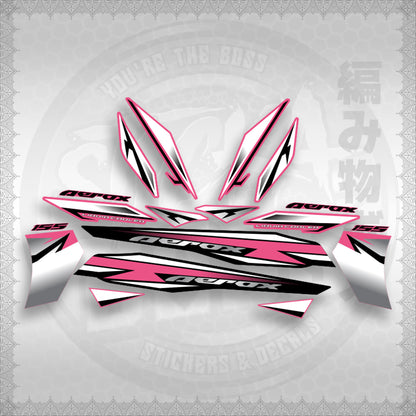 AEROX 155 V2 INDO-MALAY CONCEPT ( MALAYSIAN COMTOM 3 ) STICKER DECALS By STICKABOSS