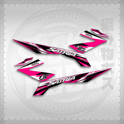STICKER DECALS for RAIDER 150 FI THAI (RFISATH02DE) By STICKABOSS (SOFIE LAMINATED WATERPROOF)