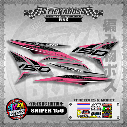 SNIPER 150 STICKER DECALS ( Y15ZR RC EDITION )【WITH FREEBIES】