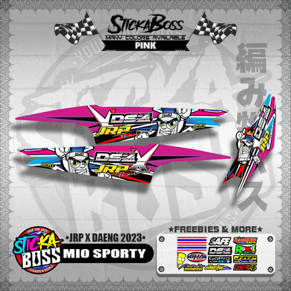MIO SPORTY DECALS ( DAENG X JRP 2023 )【WITH FREEBIES】
