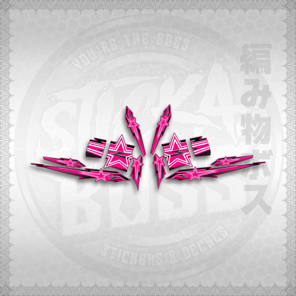 STICKER DECALS for AEROX 155 V2 MALAYSIAN (AV2NESTMO01) By STICKABOSS (SOFIE LAMINATED WATERPROOF)