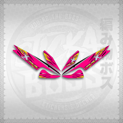 STICKER DECALS for MIO 1 (MIRPOXTH) By STICKABOSS (SOFIE LAMINATED WATERPROOF)