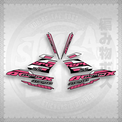 AEROX 155 V1 THAI CONCEPT ( NITRO EDGE ) STICKER DECALS By STICKABOSS