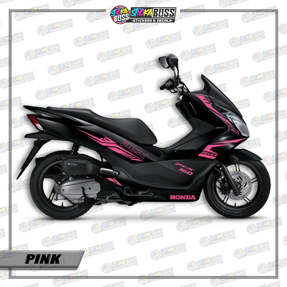 PCX 160 CUT-OUT DECALS ( 001 TRIM STRIPPING )【Stickaboss】