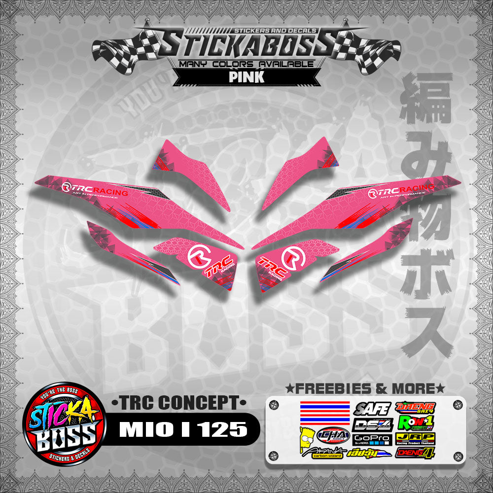 MIO I 125 STICKER DECALS ( TRC CONCEPT )【WITH FREEBIES】