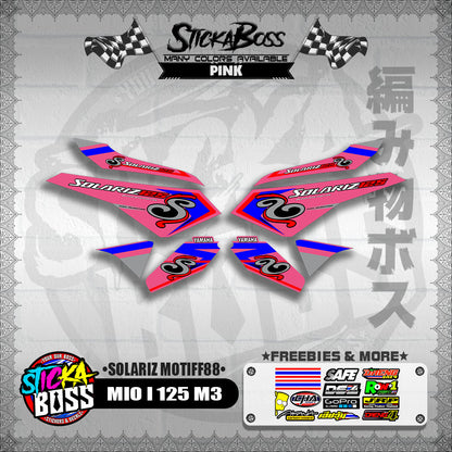 MIO I 125 M3 DECALS ( SOLARIZ MOTIFF88 )【WITH FREEBIES】