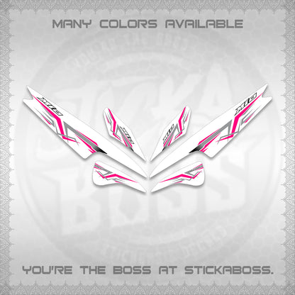 MIO SPORTY  SMILE INDO DECALS FOR WHITE (A24 VARIASI) STICKER DECALS BY STICKABOSS