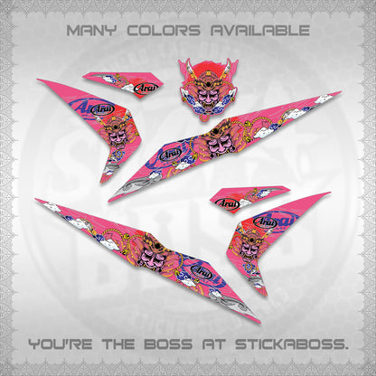 BEAT FI V2 INDO DECALS (2026 NEW SAMURAI MOTIF) STICKER KITS BY STICKABOSS