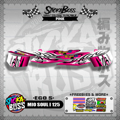 MIO SOUL I 125 DECALS ( EGO S )【WITH FREEBIES】