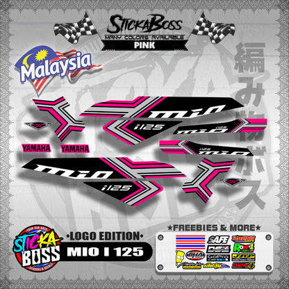 MIO I 125 MALAYSIAN DECALS ( LOGO EDITION )【WITH FREEBIES】