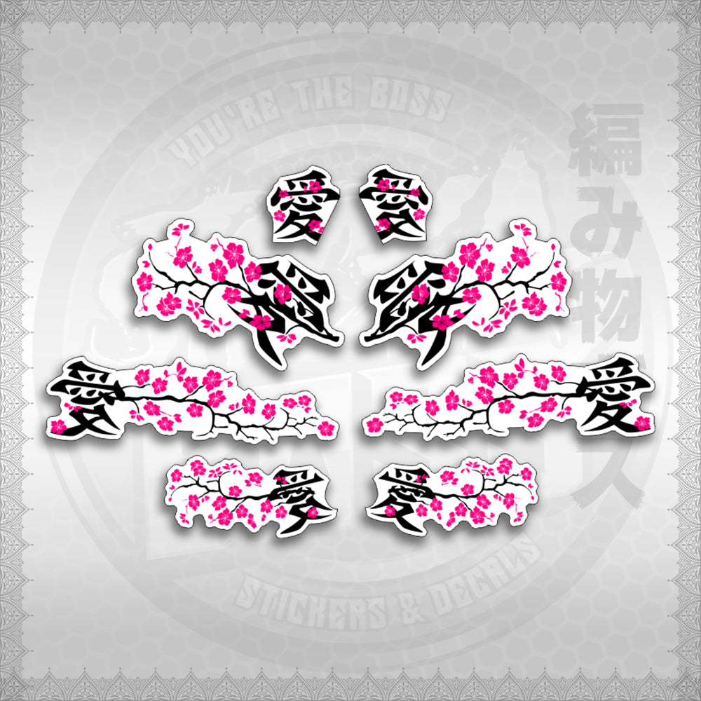 STICKER DECALS for NMAX V1 INDO FOR WHITE (NV1FWSAXFL) By STICKABOSS (SOFIE LAMINATED WATERPROOF)