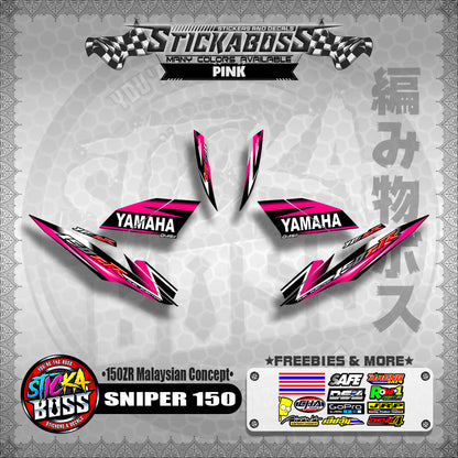 SNIPER 150 Stock Decals ( 150ZR Malaysian Concept ) MX King, Exciter 150