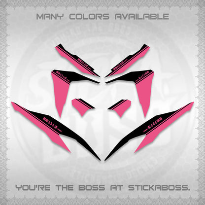 CLICK V2 DECALS (TRUENO STYLE DESIGN) STICKER KITS BY STICKABOSS