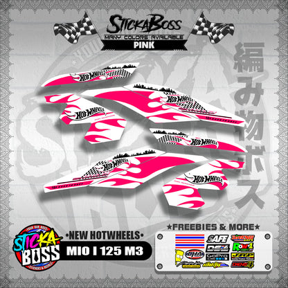 MIO I 125 M3 DECALS ( NEW HOTWHEELS )【WITH FREEBIES】
