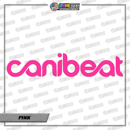 CANIBEAT ( VINYL CUT-OUT STICKER DECALS )【Stickaboss】