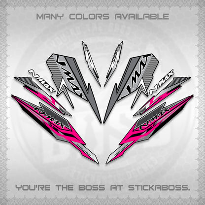 NMAX V2 DECALS (2026 VARIO STYLE) STICKER DECALS By STICKABOSS