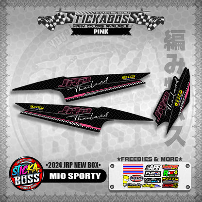 MIO SPORTY STICKER DECALS ( 2024 JRP NEW BOX )【WITH FREEBIES】