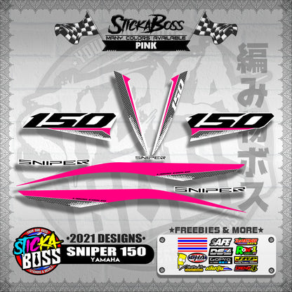 SNIPER 150 DECALS ( 2021 DESIGNS )【WITH FREEBIES】