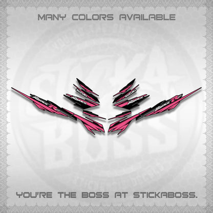RAIDER 150 FI SATRIA DECALS (MINIMALIST 0016 DESIGN)STICKER DECALS By STICKABOSS