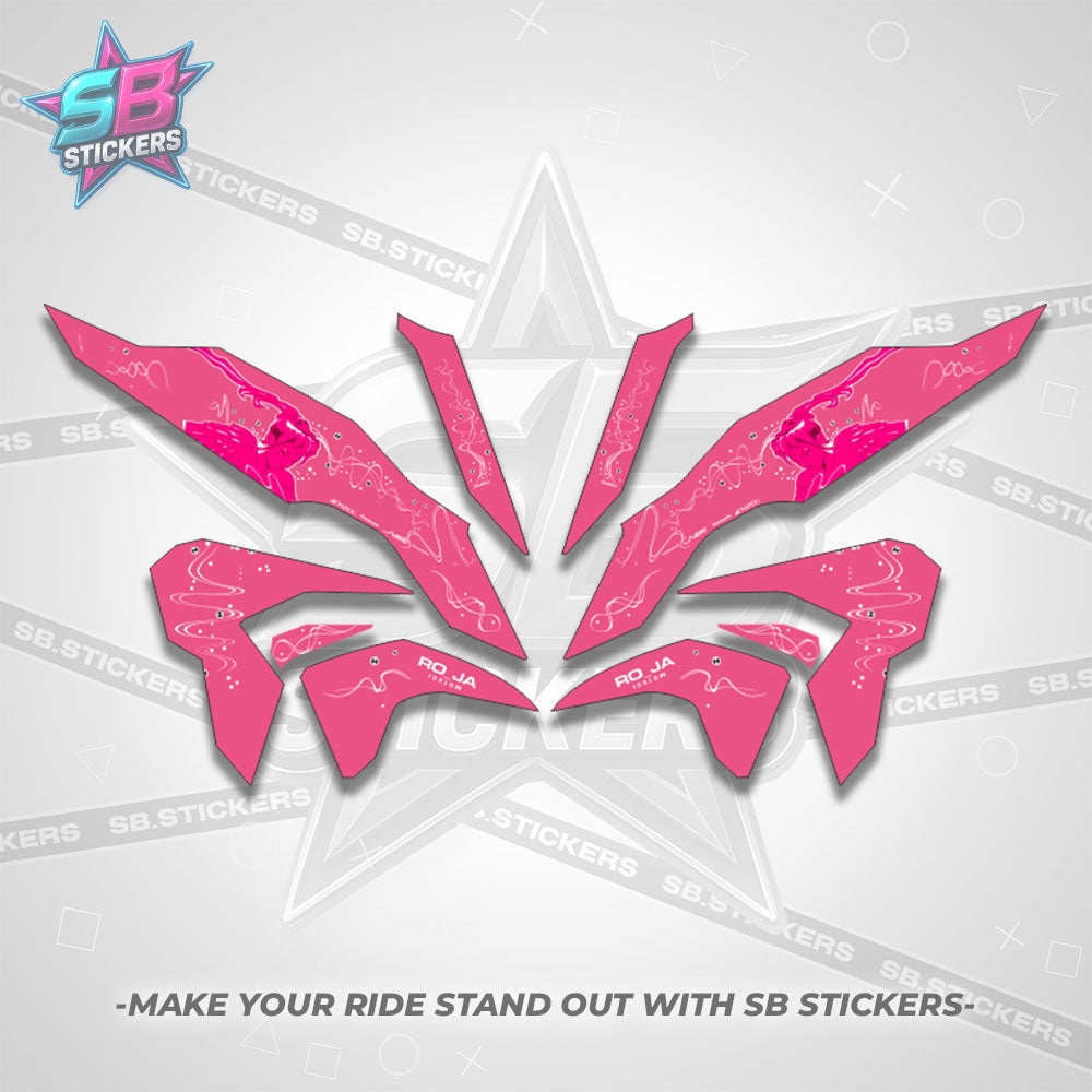 CLICK V3 DECALS (2026 2F&2F DESIGN)STICKER DECALS BY STICKABOSS