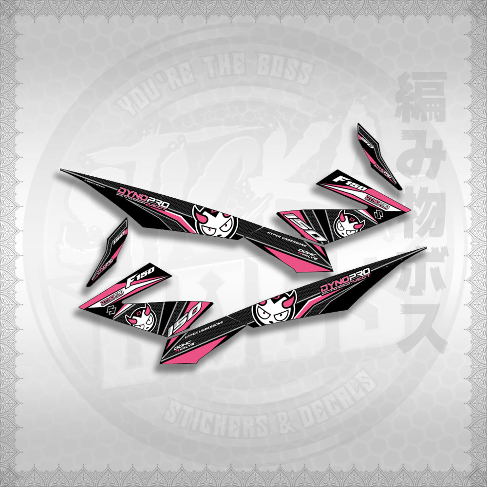 STICKER DECALS for RAIDER 150 FI (RFISADYPRF1) By STICKABOSS (SOFIE LAMINATED WATERPROOF)