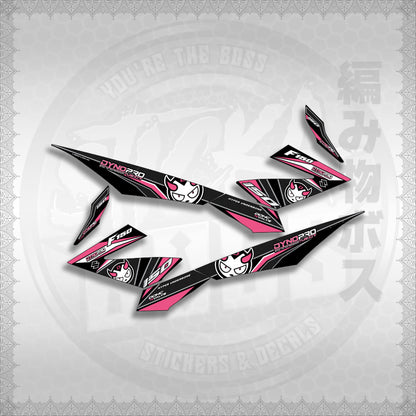 STICKER DECALS for RAIDER 150 FI (RFISADYPRF1) By STICKABOSS (SOFIE LAMINATED WATERPROOF)